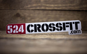 524 CrossFit Matte Stickers