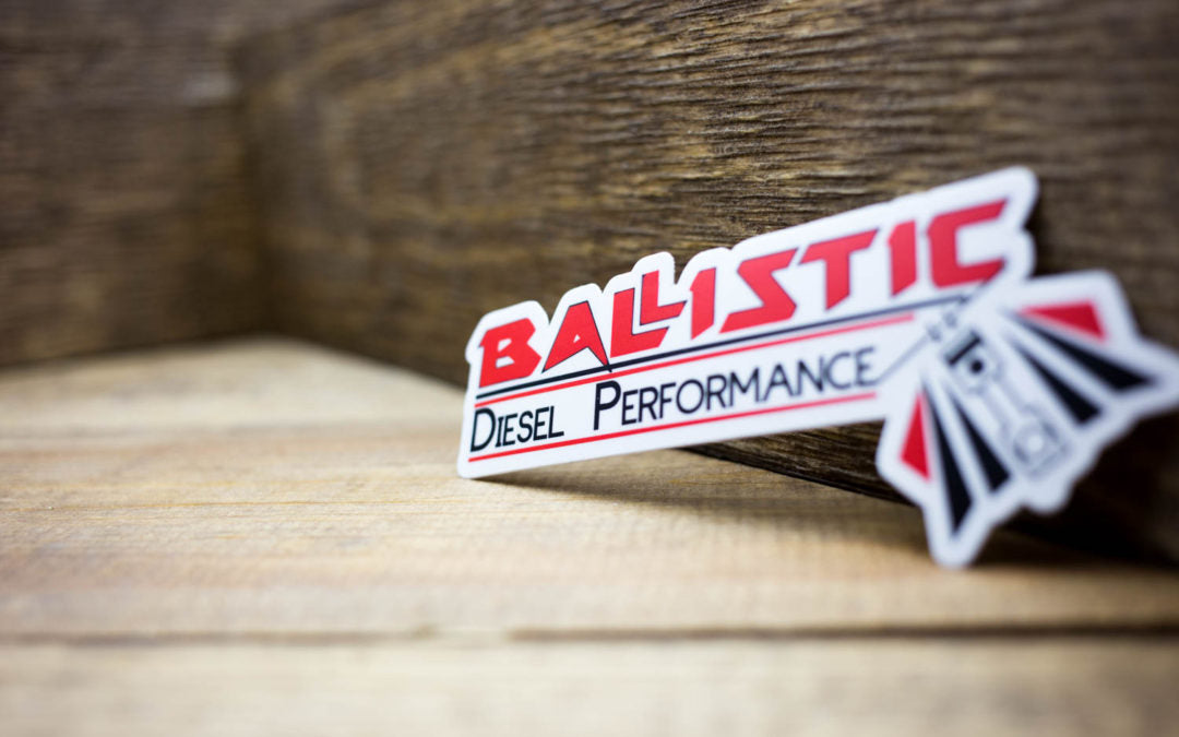 Ballistic Diesel Performance Matte Stickers