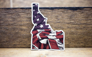 CDA Idaho Matte Stickers