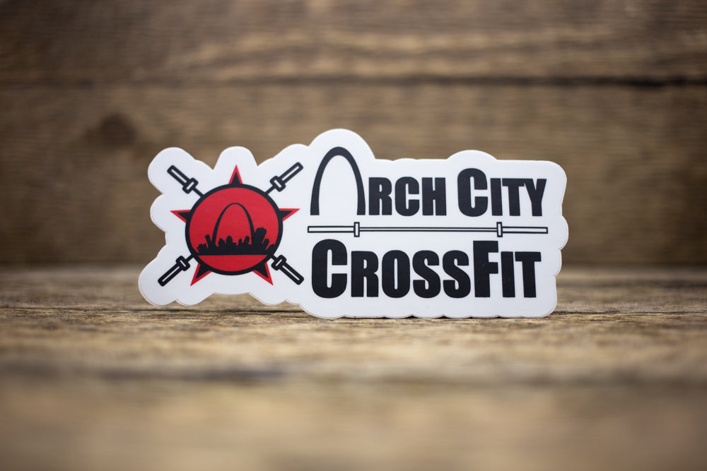 Arch City CrossFit Matte Stickers