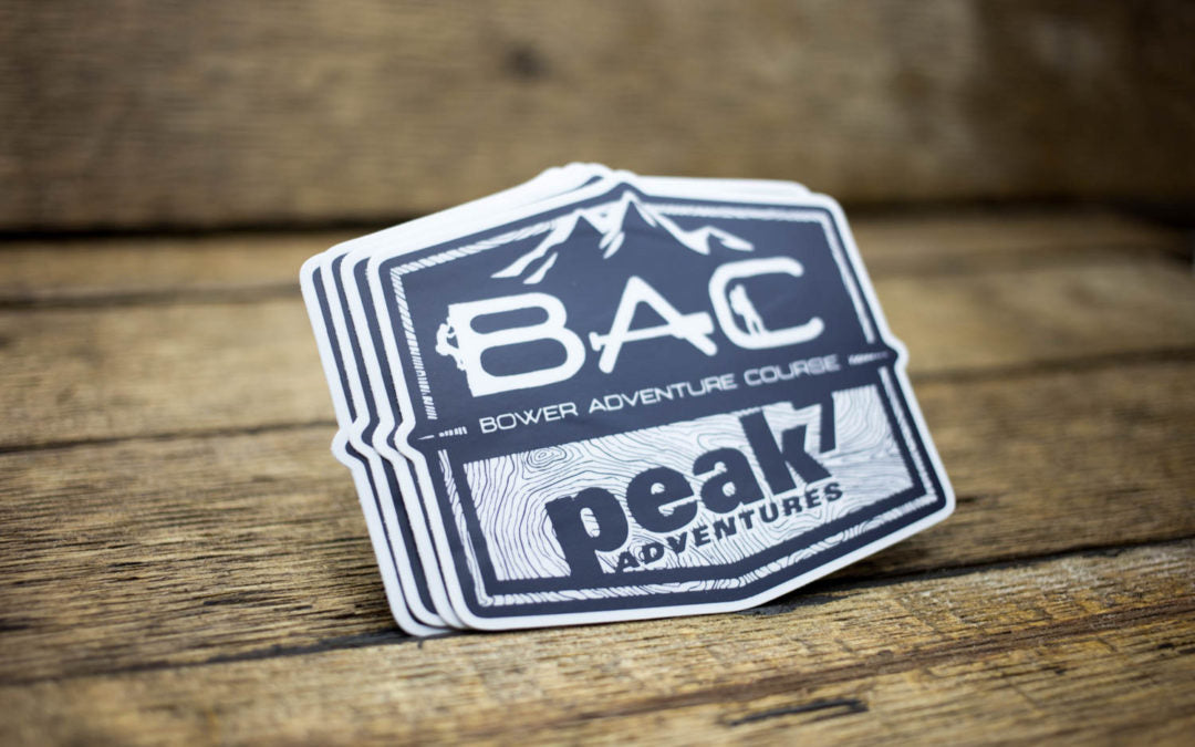 BAC Peak 7 Adventures Stickers