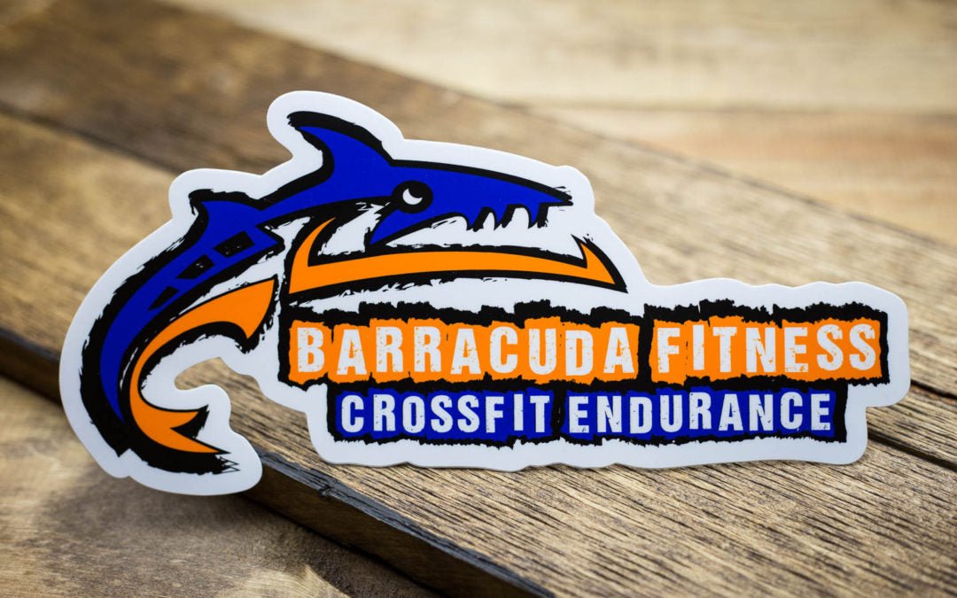 Barracuda Fitness CrossFit Stickers