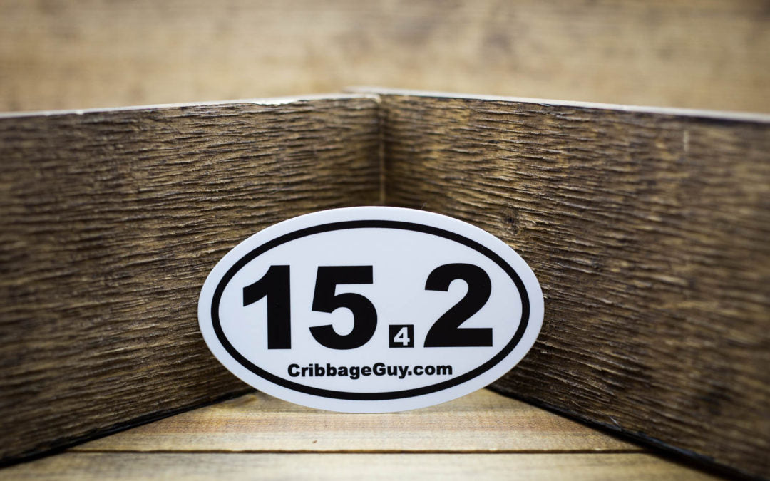 Cribbage Guy Stickers