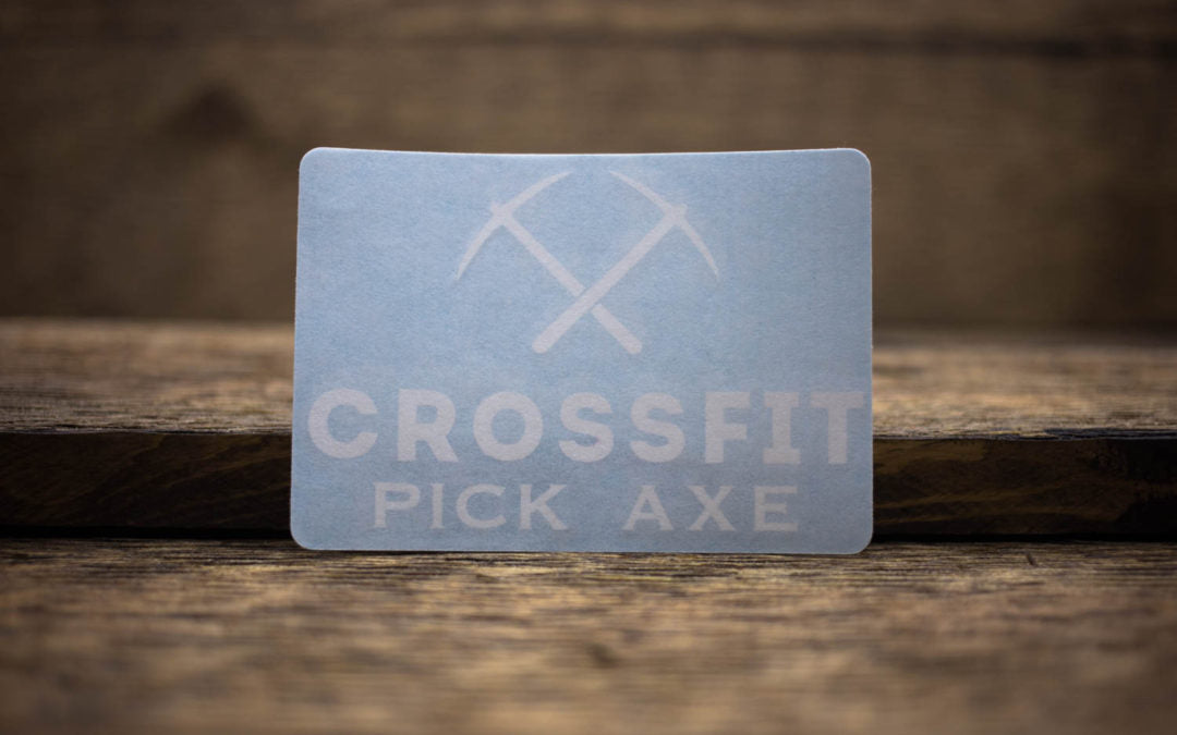 CrossFit Pick Axe Decals