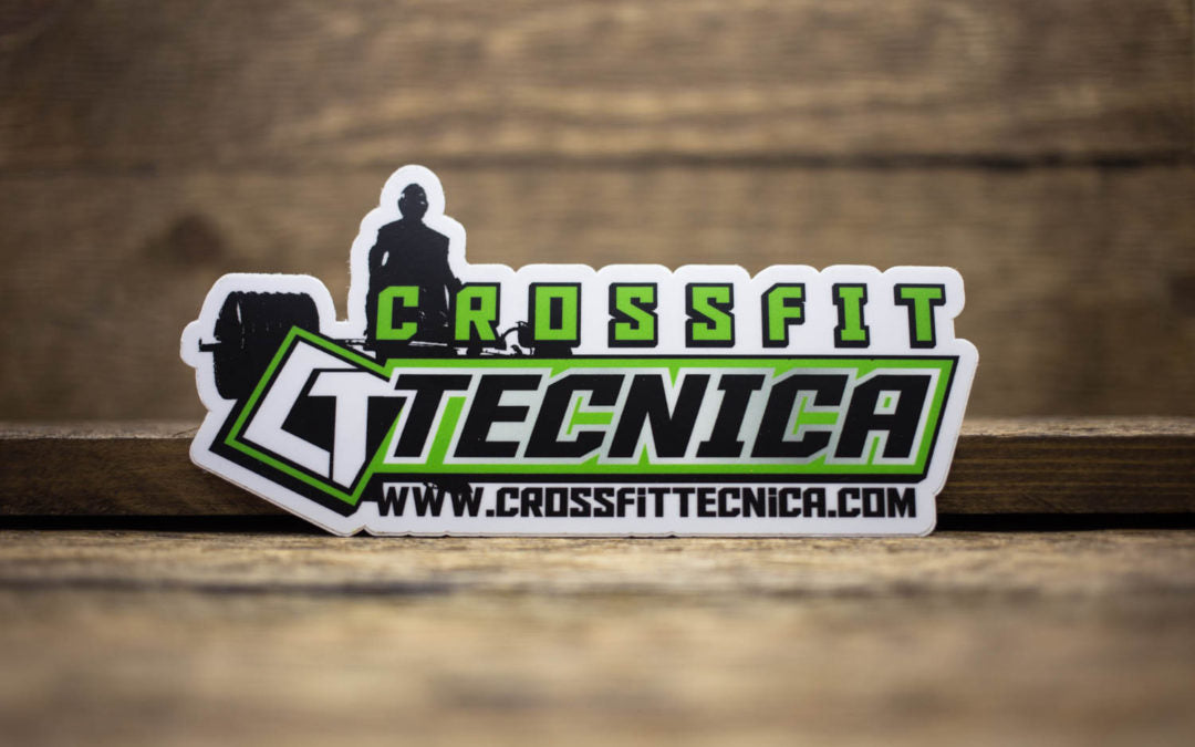 CrossFit Technica Matte Stickers