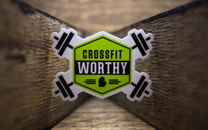 CrossFit Worthy Matte Stickers