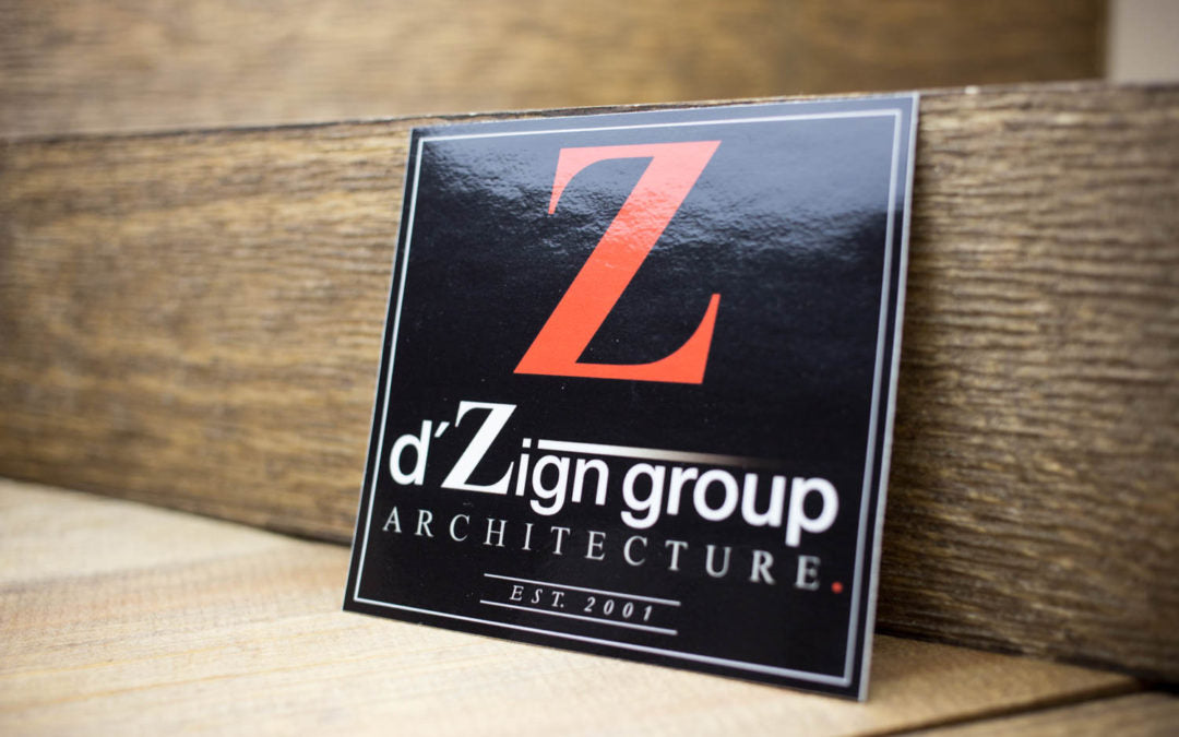 d’Zign group Architecture Glossy Stickers