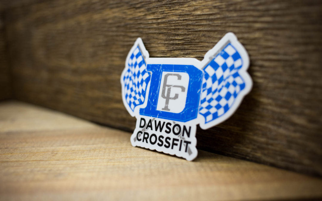 Dawson CrossFit Matte Stickers