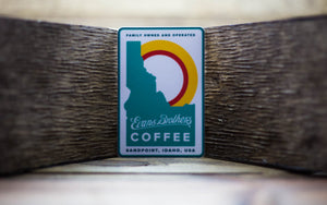 Evans Brothers Coffee Sticker
