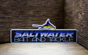 Saltwater Bait and Tackle Stickers