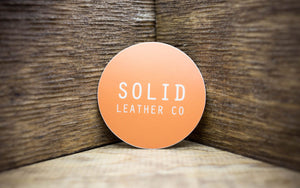 Solid Leather Co Matte Stickers