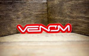 Venom Batteries Glossy Stickers