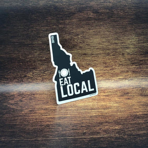 Eat Local Idaho Sticker