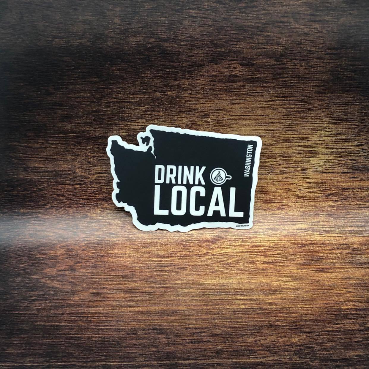 Drink Local Washington Sticker