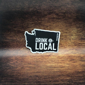 Drink Local Washington Sticker